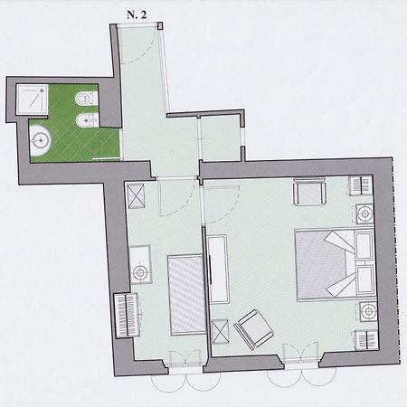Hotel Gregoriana Rom Værelse billede