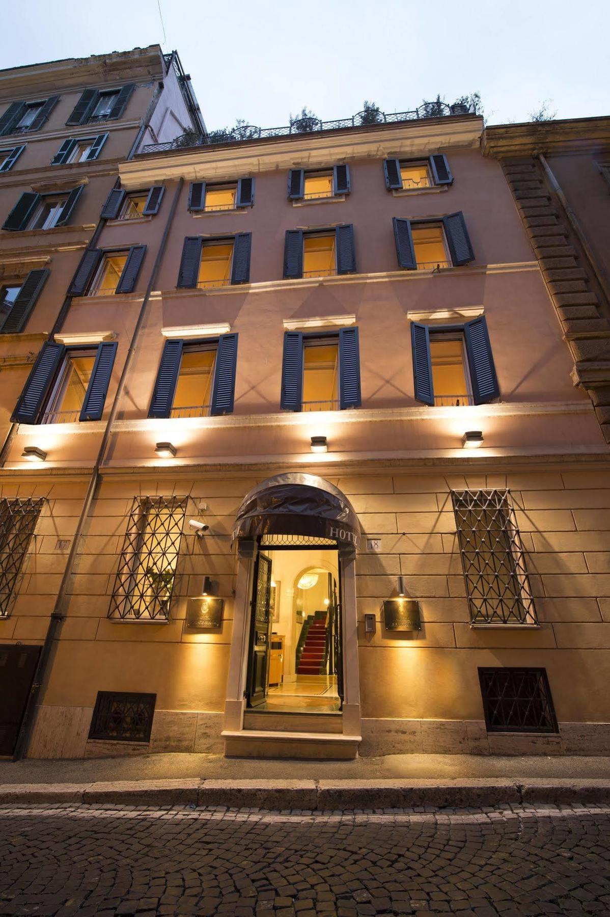 Hotel Gregoriana Rom Eksteriør billede
